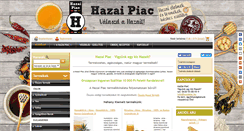 Desktop Screenshot of hazaipiac.hu